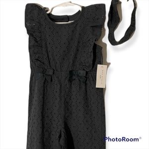 Max Studio Ruffle Romper w/Headband